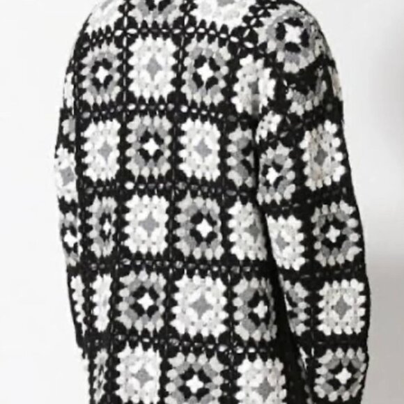 Vintage-Inspired Crochet Cardigan - Picture 2 of 6